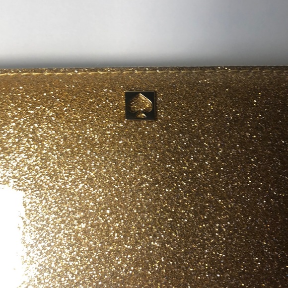 Kate Spade Mavis Street Gold Zipper Clutch Wallet - Picture 5 of 5